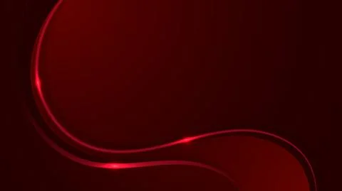 Abstract background red wave shape and lines with lighting effect Stock Illustration