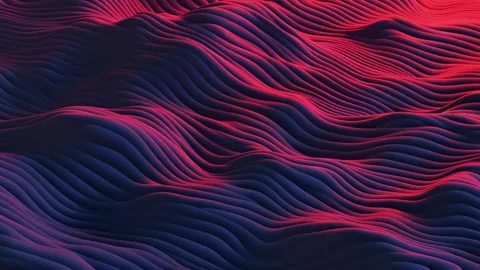 Abstract background with red waves Stock Footage 311541814