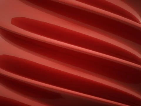 Abstract background red waves rendered Stock Illustration