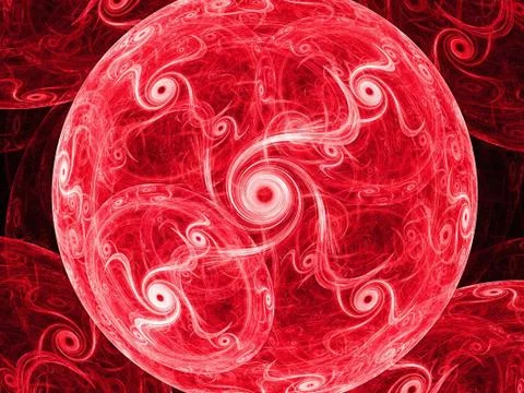 Abstract background. Red - white palette. Stock Illustration