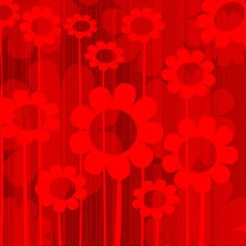 Abstract background in reds Stock Illustration