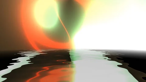 Abstract background reflecting in water Video stock 167524630