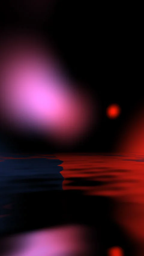 Abstract background reflecting in water vertical video Stock-Footage 264072684