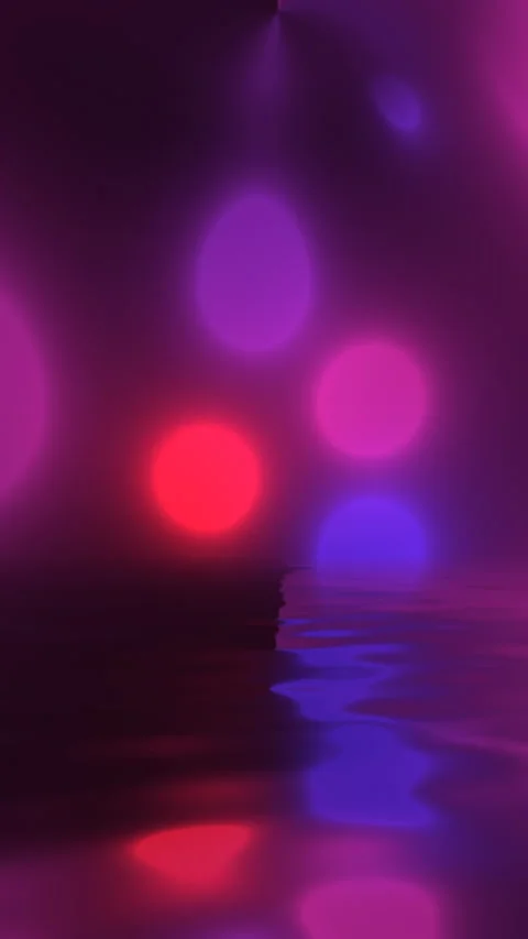 Abstract background reflecting in water vertical video Stock-Footage 264072705