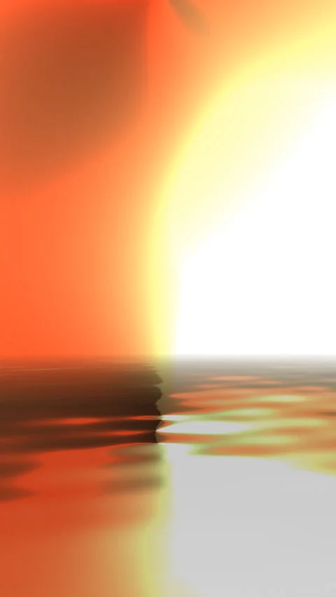 Abstract background reflecting in water vertical video Video stock 264072732