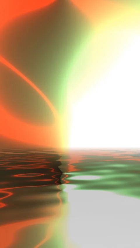 Abstract background reflecting in water vertical video Video stock 264072940