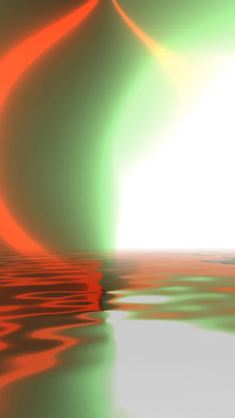 Abstract background reflecting in water vertical video Stock-Footage 264072951