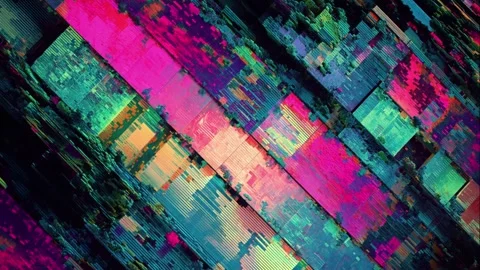 Abstract Background of Reflection Stock Footage 308239914