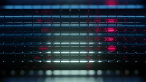 Abstract Background With Reflections And Light  Flashes Stock Footage 149644341