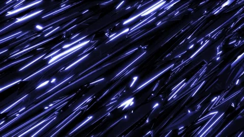 Abstract background with reflective mirror surfaces that move and transform. Stock Footage 258643494