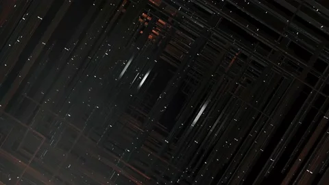 Abstract background with regular shapes Stock Footage 146311347