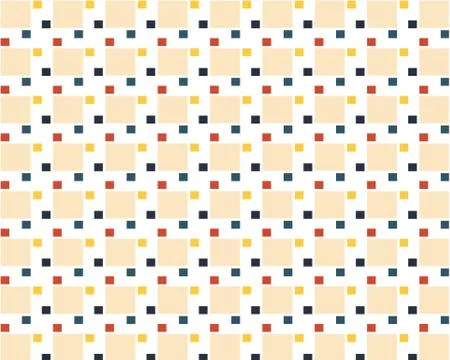 Abstract background repeating pattern of geometric shapes Stock Illustration