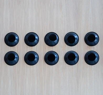 Abstract background with repetitive balls Stock Photos