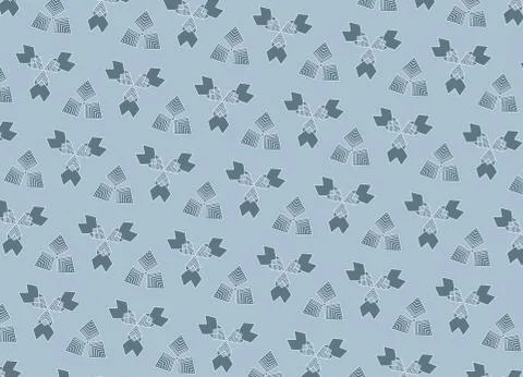 Abstract background with repetitive decors Stock Illustration