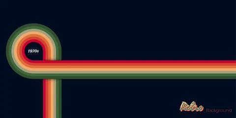 Abstract background retro style with simple lines Stock Illustration