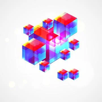 Abstract background with rhombus Stock-Illustration