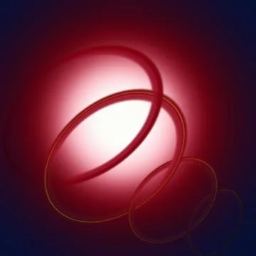 Abstract background. Rings. Stock Illustration