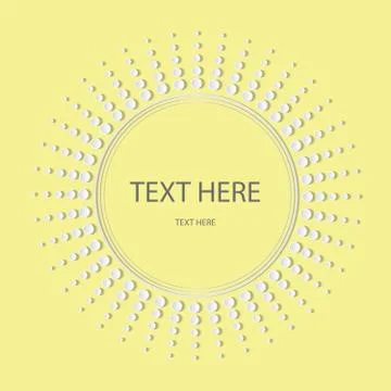 Abstract background rings, text can be written into Stock Illustration