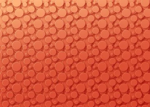 Abstract background with rings. texture circles spheres. pattern 3d round ele Stock Illustration