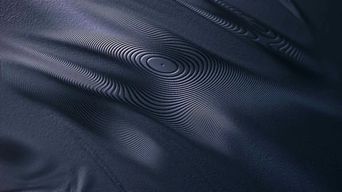 Abstract Background Rippling Contour Version A 8 Video stock 94892056