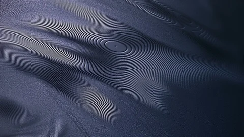 Abstract Background Rippling Contour Version A 11 Stock-Footage 94896858