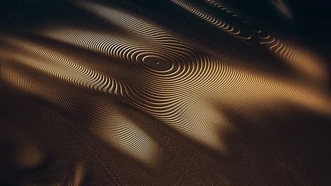 Abstract Background Rippling Contour Version A 13 Video stock 94898597