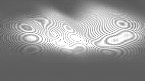 Abstract Background Rippling Contour Version E5 Video stock 96003894