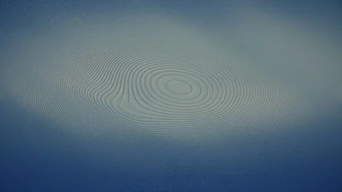 Abstract Background Rippling Contour Version E10 Stock Footage 96005139