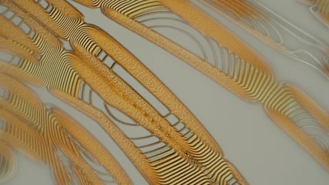 Abstract Background Rippling Contour Version G1 Stock Footage 96127286