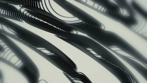 Abstract Background Rippling Contour Version G3 Stock Footage 96127465