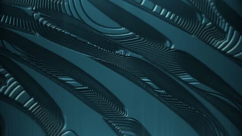 Abstract Background Rippling Contour Version G5 Stock Footage 96128096