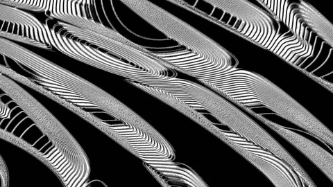 Abstract Background Rippling Contour Version G8 Stock Footage 96129251