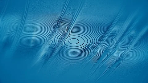 Abstract Background Rippling Contour Version F1 Stock-Footage 96175924