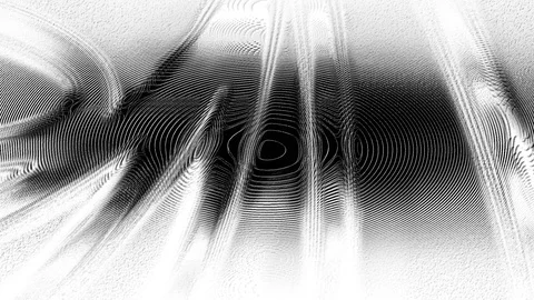 Abstract Background Rippling Contour Version F4 Stock-Footage 96176233
