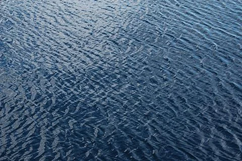 Abstract background of river water flow under the influence of light. The tex Stock Photos