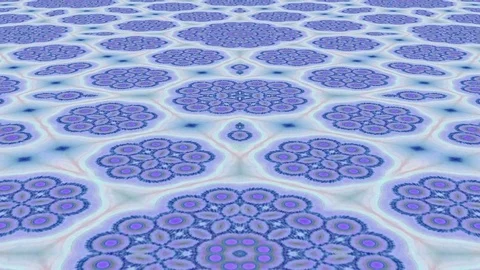 Abstract background rolling in seamless loop. Kaleidoscopic pattern Stock Footage 71261201