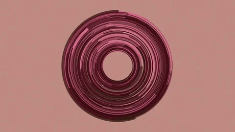 Abstract background Rotating Circular Segments 4 Video stock 124833615
