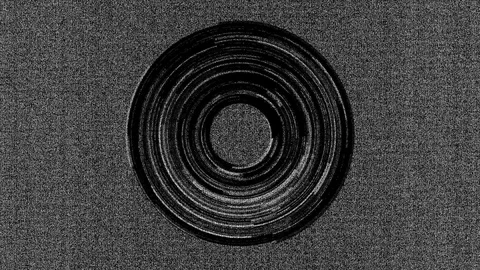 Abstract background Rotating Circular Segments 7 Stock Footage 124863166