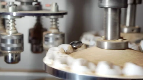 Abstract background with rotating elements. Stock Footage 166553244