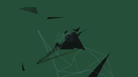 Abstract Background Rotating Geometric Tunnel 24 Stock Footage 110889109