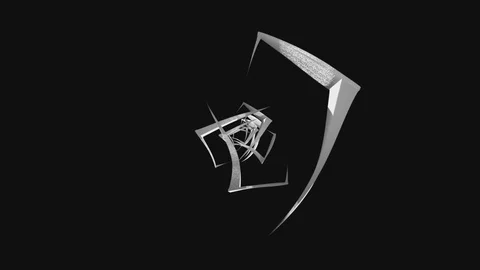 Abstract Background Rotating Geometric Tunnel 37 Stock Footage 110890152