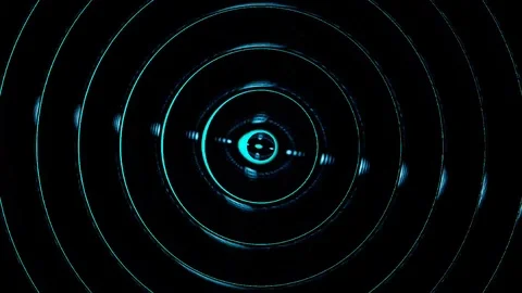 Abstract background of rotating motion Stock Footage 125530692