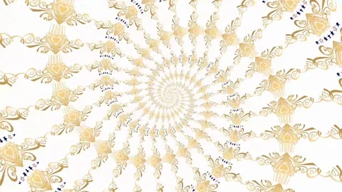 Abstract background of rotating motion Stock Footage 125530856