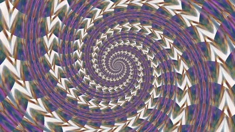 Abstract background of rotating motion kaleidoscope Stock Footage 125573325