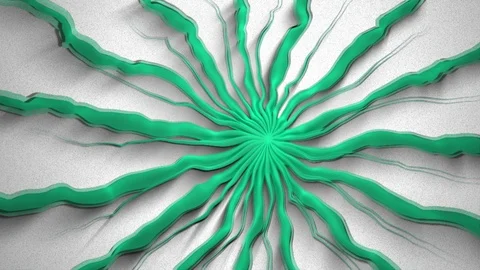 Abstract Background Rotating Organic Form 12 Stock Footage 97805349