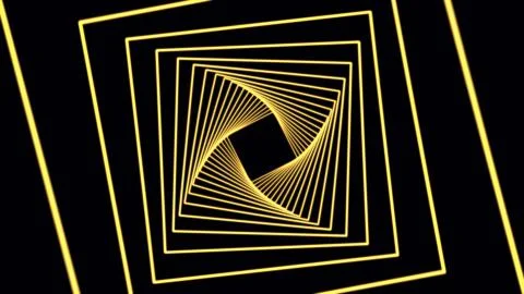 Abstract background with rotating the render. Digital background. 3D rendering Stock Illustration