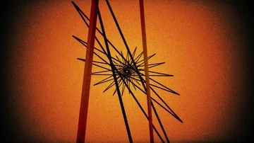 Abstract Background Rotating Star Geometric Shape 8 Stock Footage 85900049