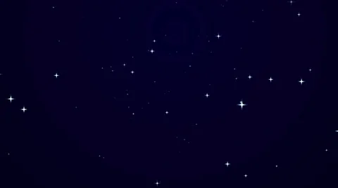 Abstract background with rotating stars. Stock Footage 49164262