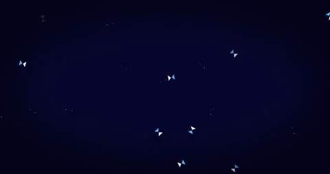 Abstract background with rotating triangular shapes. Seamless loop animation Stock Footage 285029933