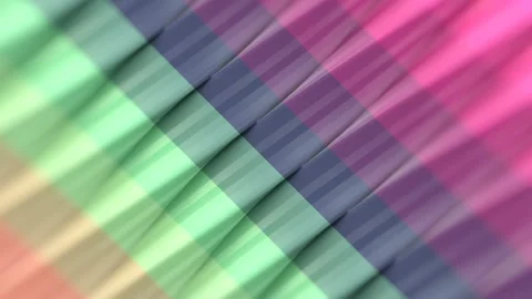 Abstract background of rotating twisted shapes. 3d rendering loop animation HD Stock Footage 210382453